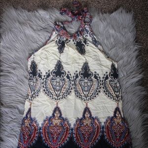 Patterned dress/long shirt